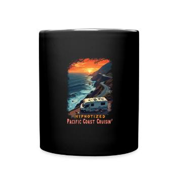 Campeur - Mug uni - noir - Devant