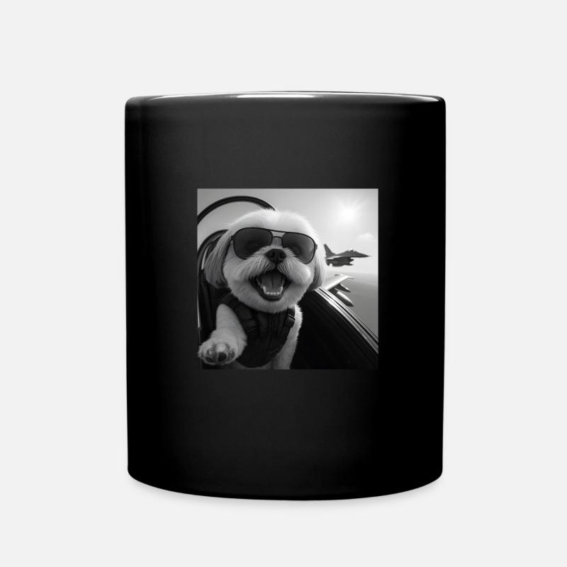Shih Tzu - Mug uni - noir