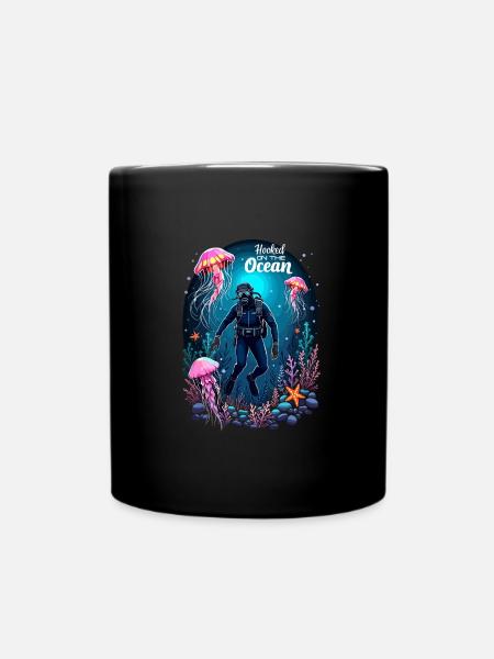 Kreuzfahrt - Tasse einfarbig - Schwarz