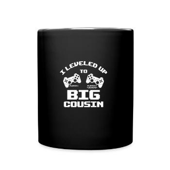 I'm to the Big Cousin Gaming Controller - Full Colour Mug - black - Front