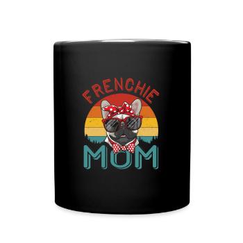 Meilleure Frenchie Mom Ever Français Bulldog Mama - Mug uni - noir - Devant
