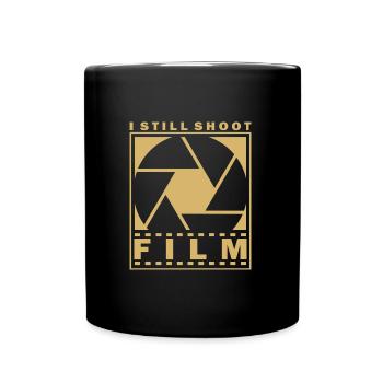Photographer - i still shoot film - Full Colour Mug - black - Front