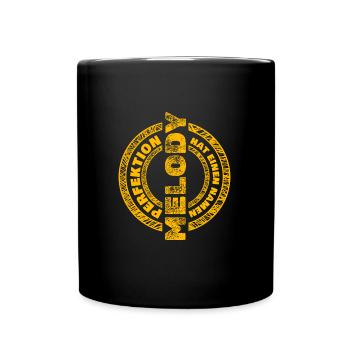 Perfektion Perfekt Melody - Tasse einfarbig - Schwarz - Vorne