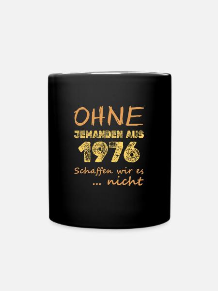 es 1976 - Tasse einfarbig - Schwarz
