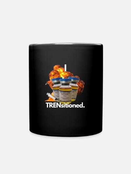 I TRENsitioned - Full Colour Mug - black