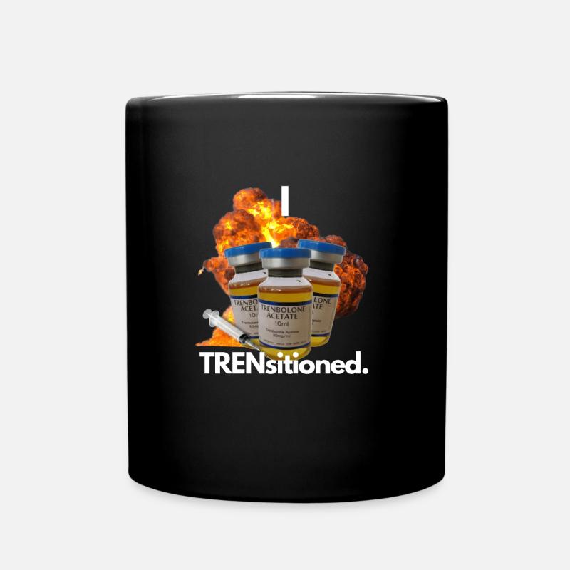 I TRENsitioned - Full Colour Mug - black