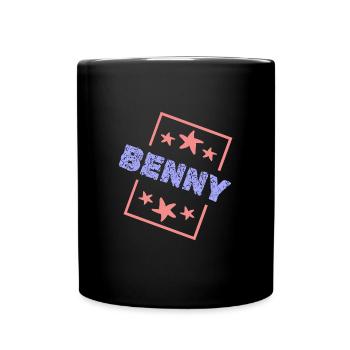 Gift for Benny - Full Colour Mug - black - Front