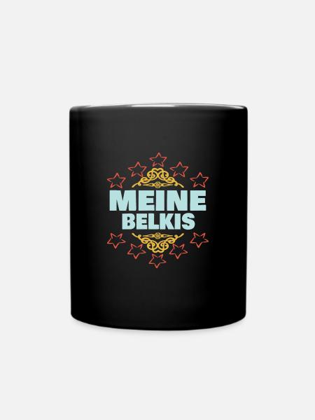 Belkis als Mädchen - Tasse einfarbig - Schwarz