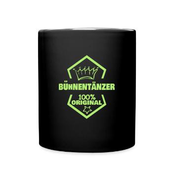 Cadeau pour danseur de scène - Mug uni - noir - Devant