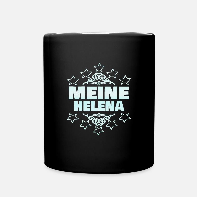 Helena als Mädchen - Tasse einfarbig - Schwarz
