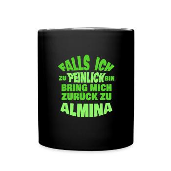Bachelor Party Almina - Full Colour Mug - black - Front