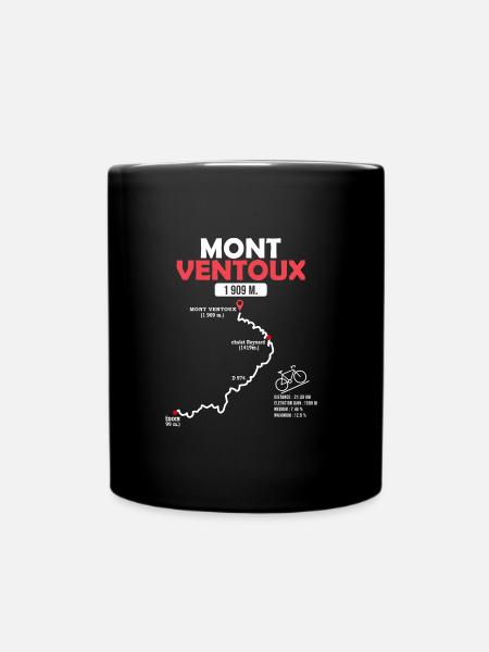 Vélo Mont Ventoux velo le Ventoux Bédoin - Mug uni - noir