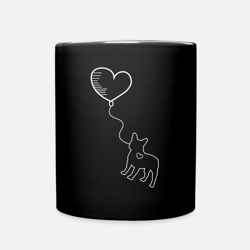 French bulldog - Full Colour Mug - black