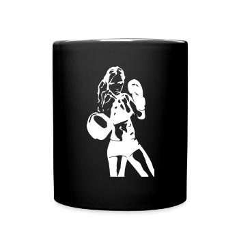 boxer - Full Colour Mug - black - Front