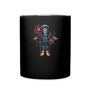 Alien Astronaut - Mug uni - noir - Devant