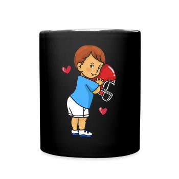 Garçon doux - enfant enfants enfants - Mug uni - noir - Devant