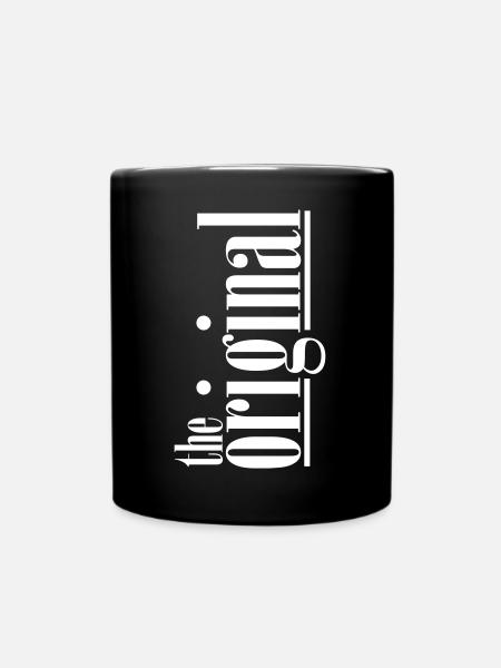 the original zusammen remix vater/sohn partnerlook - Tasse einfarbig - Schwarz