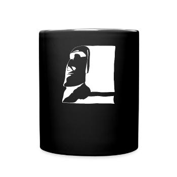 Moai - Full Colour Mug - black - Front