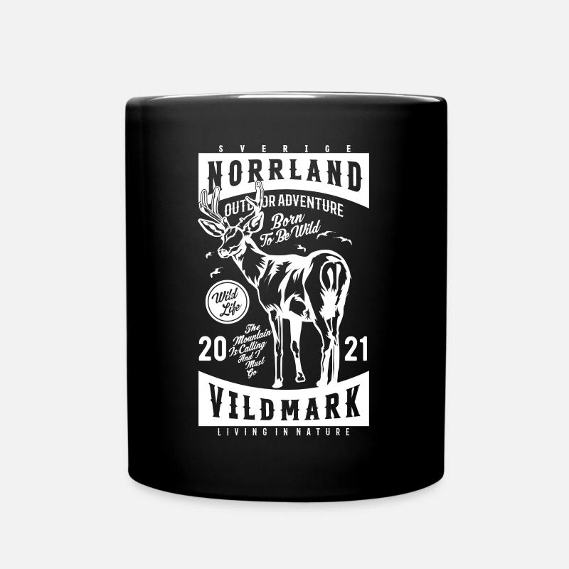 Norrland Vildmark 2021 - Full Colour Mug - black