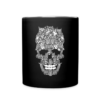 Cats Deadhead - Full Colour Mug - black - Front