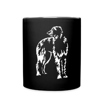 Scottish Deerhound "Black Edition" - Full Colour Mug - black - Front