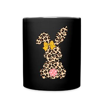 Ostern - Tasse einfarbig - Schwarz - Vorne