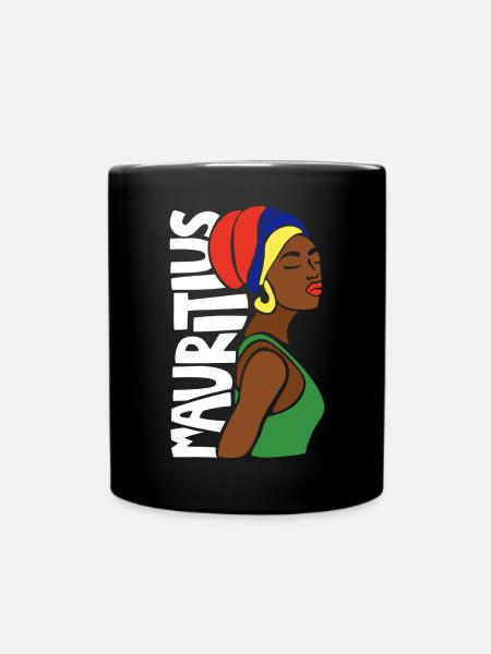 Mauritius - Full Colour Mug - black