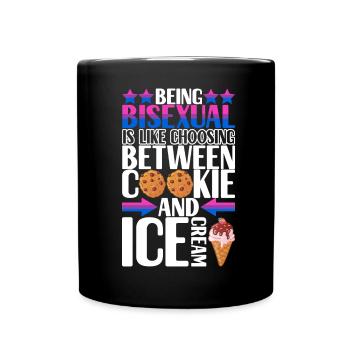 Bisexuels LGBTQ - Mug uni - noir - Devant