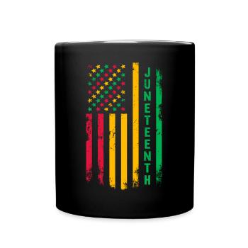 Juneteenth - Mug uni - noir - Devant