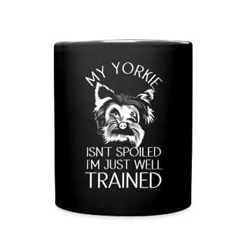 Yorkshire Terrier Yorkie Dog Cadeau - Mug uni - noir - Devant