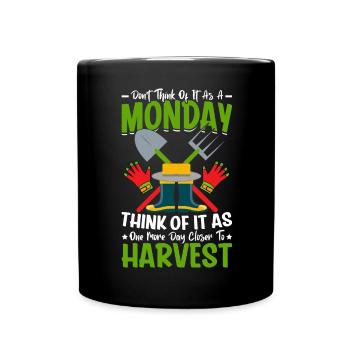 Farmer Tractor Farming Quota for Farmers - Full Colour Mug - black - Front