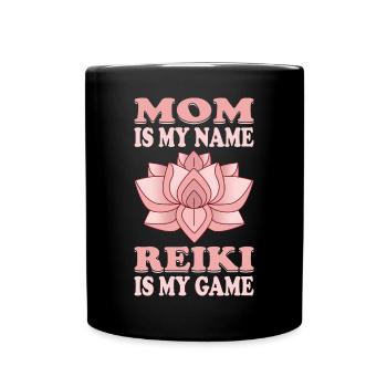 Praticiens Reiki / Maître Reiki / Maman Reiki - Mug uni - noir - Devant