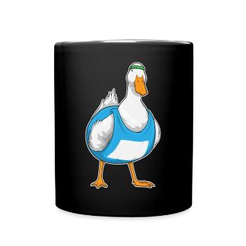 Canard Jogger Jogging Sport - Mug uni - noir - Devant