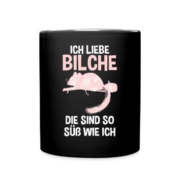 Bilch - Tasse einfarbig - Schwarz - Vorne