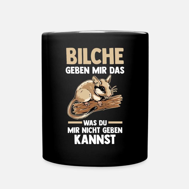 Bilch - Tasse einfarbig - Schwarz
