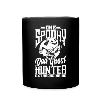 Un père effrayant Père Costume d’Halloween rétro - Mug uni - noir - Devant