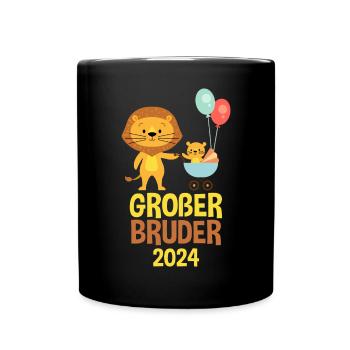 Grand Frère Lion 2024 - Mug uni - noir - Devant