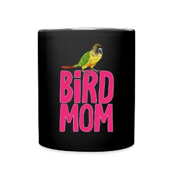 Molina Parakeet Parrot Bird Parakeet - Full Colour Mug - black - Front