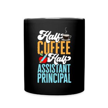 Directeur adjoint - Mug uni - noir - Devant