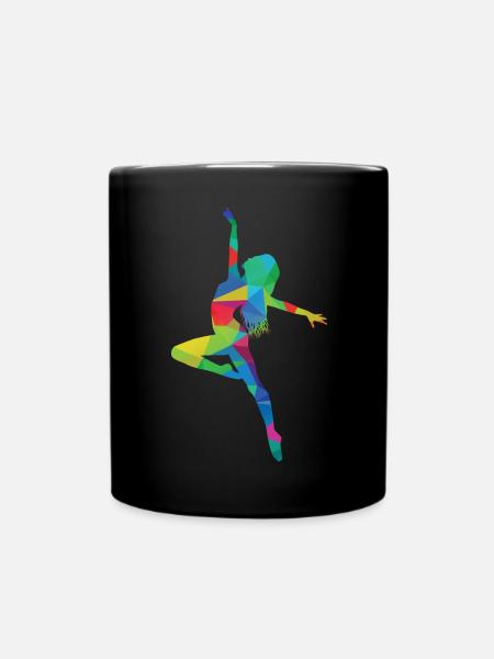 Danseuse dansante - Mug uni - noir