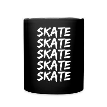 Skate - Full Colour Mug - black - Front