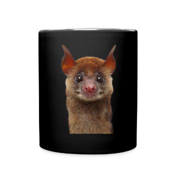 Schläger - Tasse einfarbig - Schwarz - Vorne