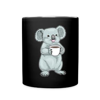 Tasse à café Koala - Mug uni - noir - Devant