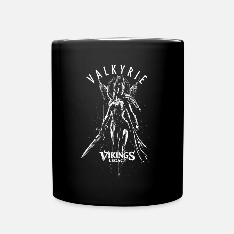 Valkyrie - la guerrière divine - Mug uni - noir