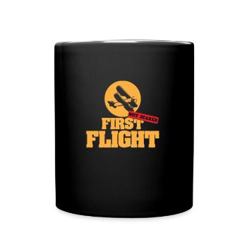 Fear of flying - Full Colour Mug - black - Front