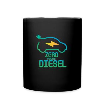 Electric car - Full Colour Mug - black - Front