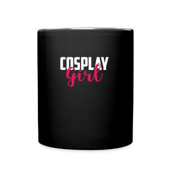 cosplay fan dress gamer gift - Full Colour Mug - black - Front