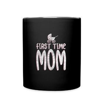 Mama - Tasse einfarbig - Schwarz - Vorne