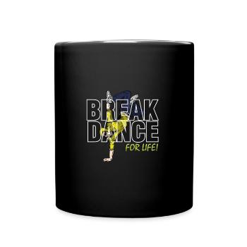 break dancing - Full Colour Mug - black - Front
