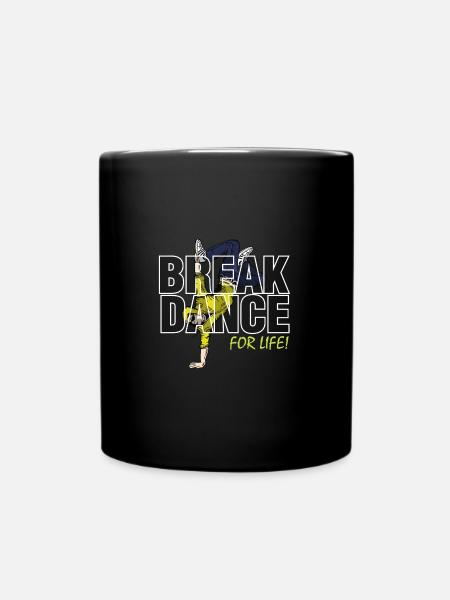 break dance - Mug uni - noir